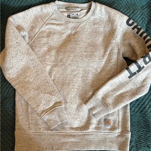 Carhartt Heathered Gray Relaxed Fit Sweatshirt